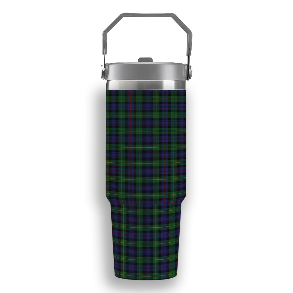 ScotsTee Shop Scottish Baillie (Fencibles) Tartan Flip Straw Tumbler 20oz 30oz