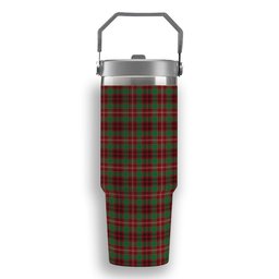 ScotsTee Shop Scottish Ainslie Ancient Tartan Flip Straw Tumbler 20oz 30oz