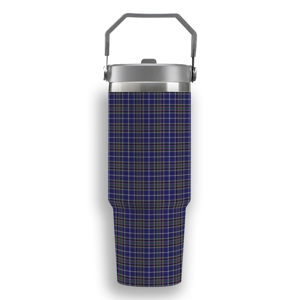ScotsTee Shop Scottish Alexander of Menstry Tartan Flip Straw Tumbler 20oz 30oz