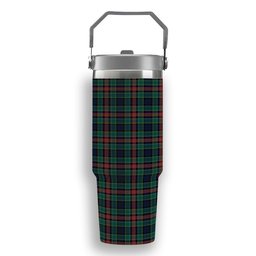 ScotsTee Shop Scottish Allison Modern Tartan Flip Straw Tumbler 20oz 30oz