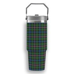 ScotsTee Shop Scottish Allison Ancient Tartan Flip Straw Tumbler 20oz 30oz