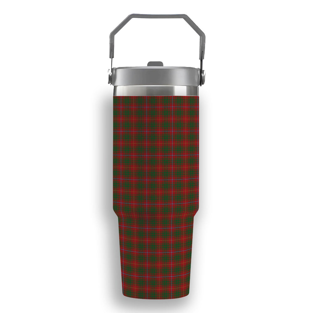ScotsTee Shop Scottish Bruce County Tartan Flip Straw Tumbler 20oz 30oz
