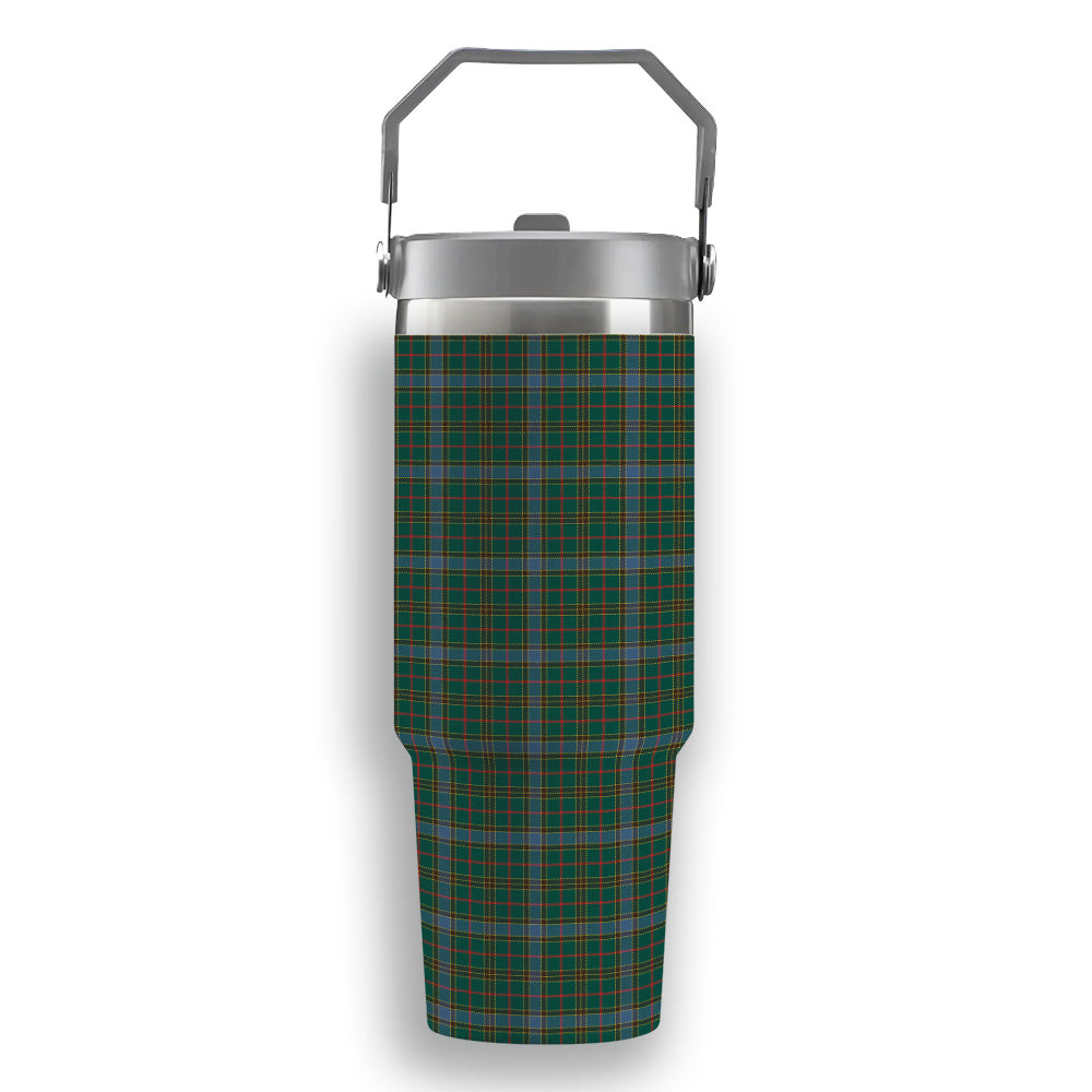 ScotsTee Shop Scottish Balfour Hunting Modern Tartan Flip Straw Tumbler 20oz 30oz