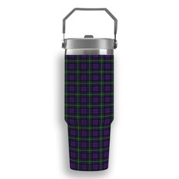 ScotsTee Shop Scottish Baillie Highland Society Tartan Flip Straw Tumbler 20oz 30oz