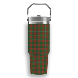 ScotsTee Shop Scottish Bruce Hunting Ancient Tartan Flip Straw Tumbler 20oz 30oz