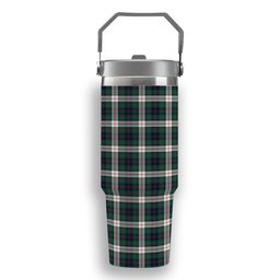 ScotsTee Shop Scottish Blair Dress Modern Tartan Flip Straw Tumbler 20oz 30oz