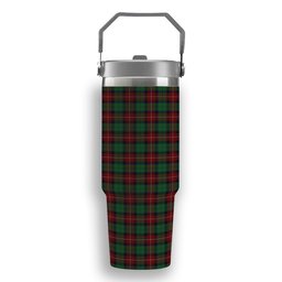 ScotsTee Shop Scottish Bryant Dalgleish Tartan Flip Straw Tumbler 20oz 30oz