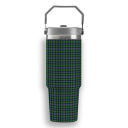 ScotsTee Shop Scottish Baillie of Lamington Modern Clan Tartan Flip Straw Tumbler 20oz 30oz
