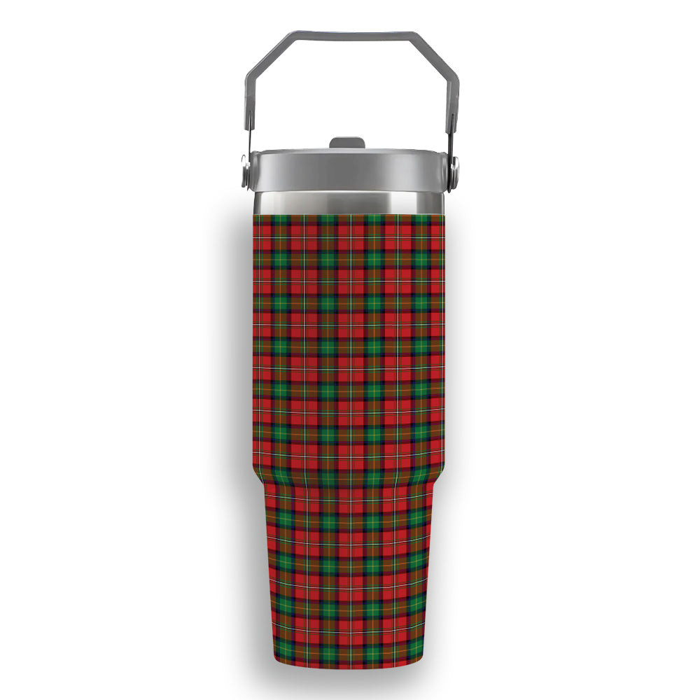 ScotsTee Shop Scottish Boyd Modern Tartan Flip Straw Tumbler 20oz 30oz
