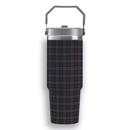 ScotsTee Shop Scottish Bowie Tartan Flip Straw Tumbler 20oz 30oz