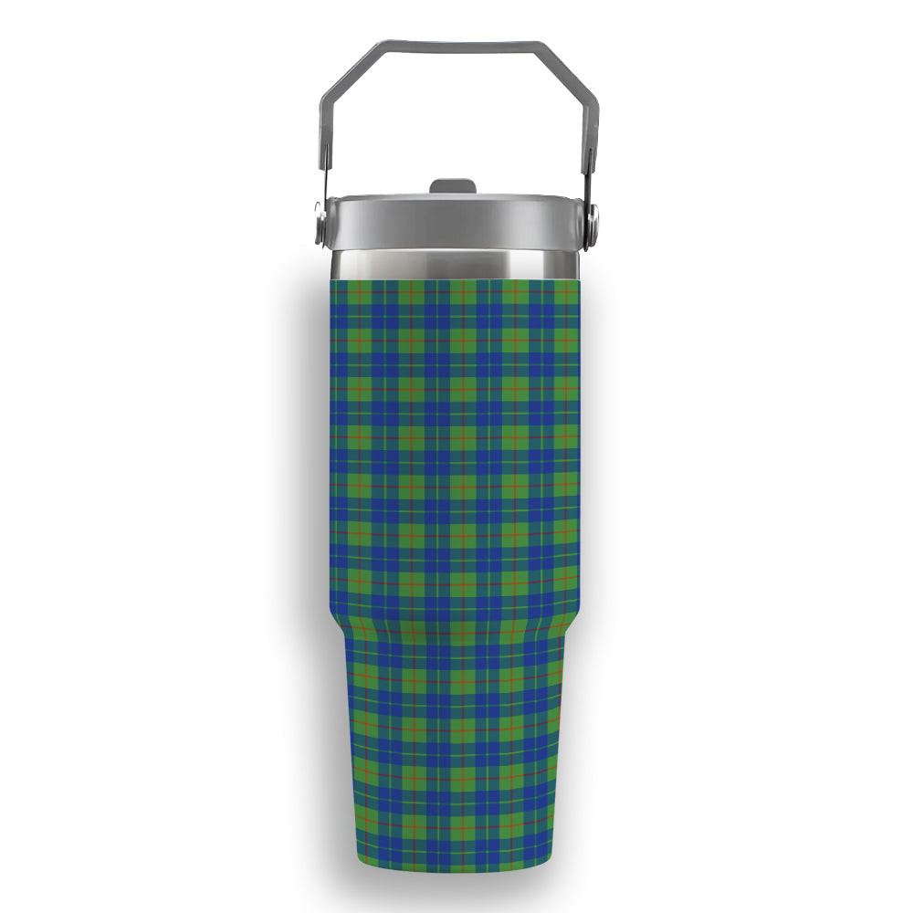 ScotsTee Shop Scottish Barclay Hunting Ancient Tartan Flip Straw Tumbler 20oz 30oz