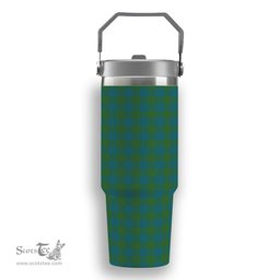 ScotsTee Shop Scottish Barclay Hunting Ancient Clan Tartan Flip Straw Tumbler 20oz 30oz