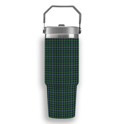 ScotsTee Shop Scottish Baillie of Lamington Ancient Clan Tartan Flip Straw Tumbler 20oz 30oz