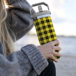 ScotsTee Shop Scottish Barclay Dress Modern Tartan Flip Straw Tumbler 20oz 30oz