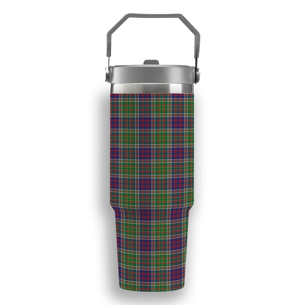 ScotsTee Shop Scottish Bowie Modern Tartan Flip Straw Tumbler 20oz 30oz