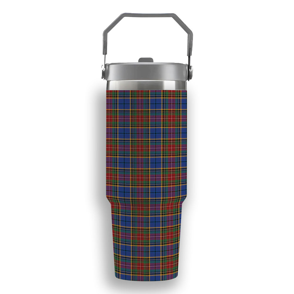 ScotsTee Shop Scottish Beattie (Beatty) Modern Tartan Flip Straw Tumbler 20oz 30oz