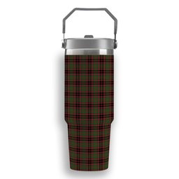ScotsTee Shop Scottish Buchan Modern Tartan Flip Straw Tumbler 20oz 30oz