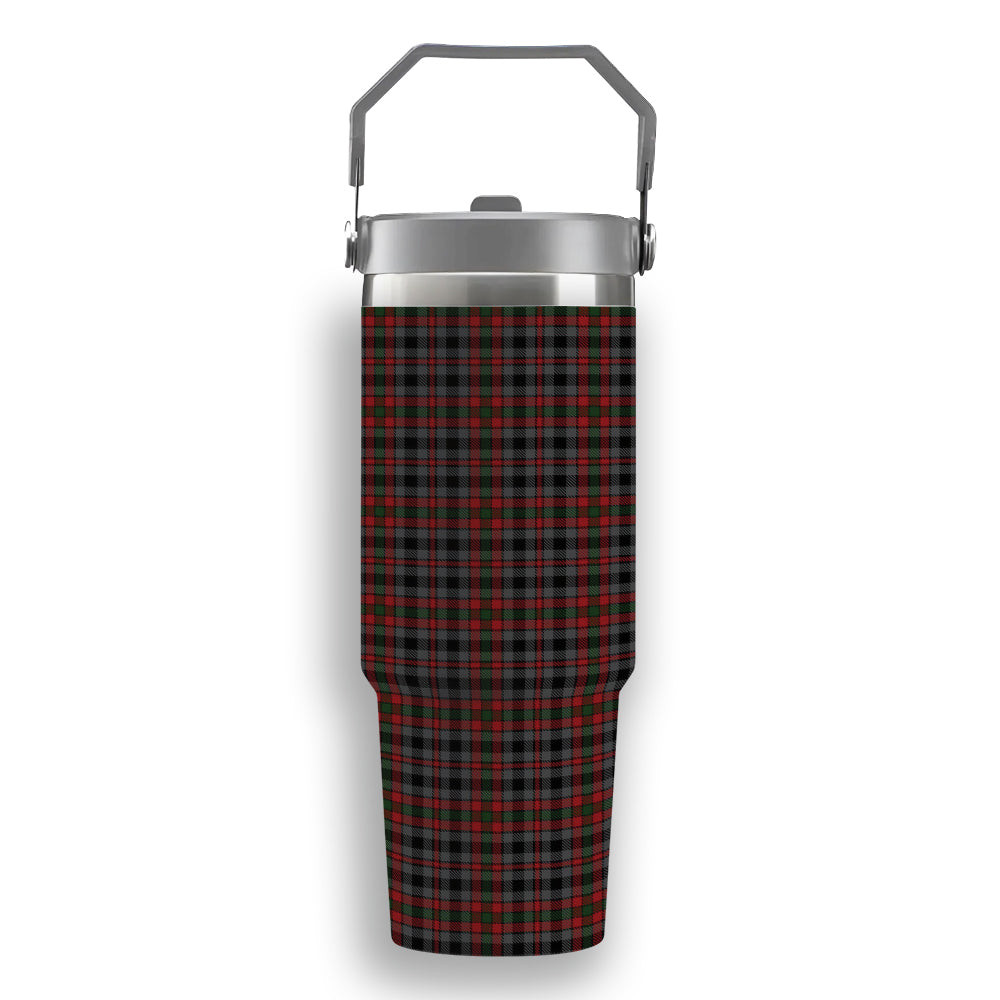 ScotsTee Shop Scottish Borthwick Hunting Tartan Flip Straw Tumbler 20oz 30oz
