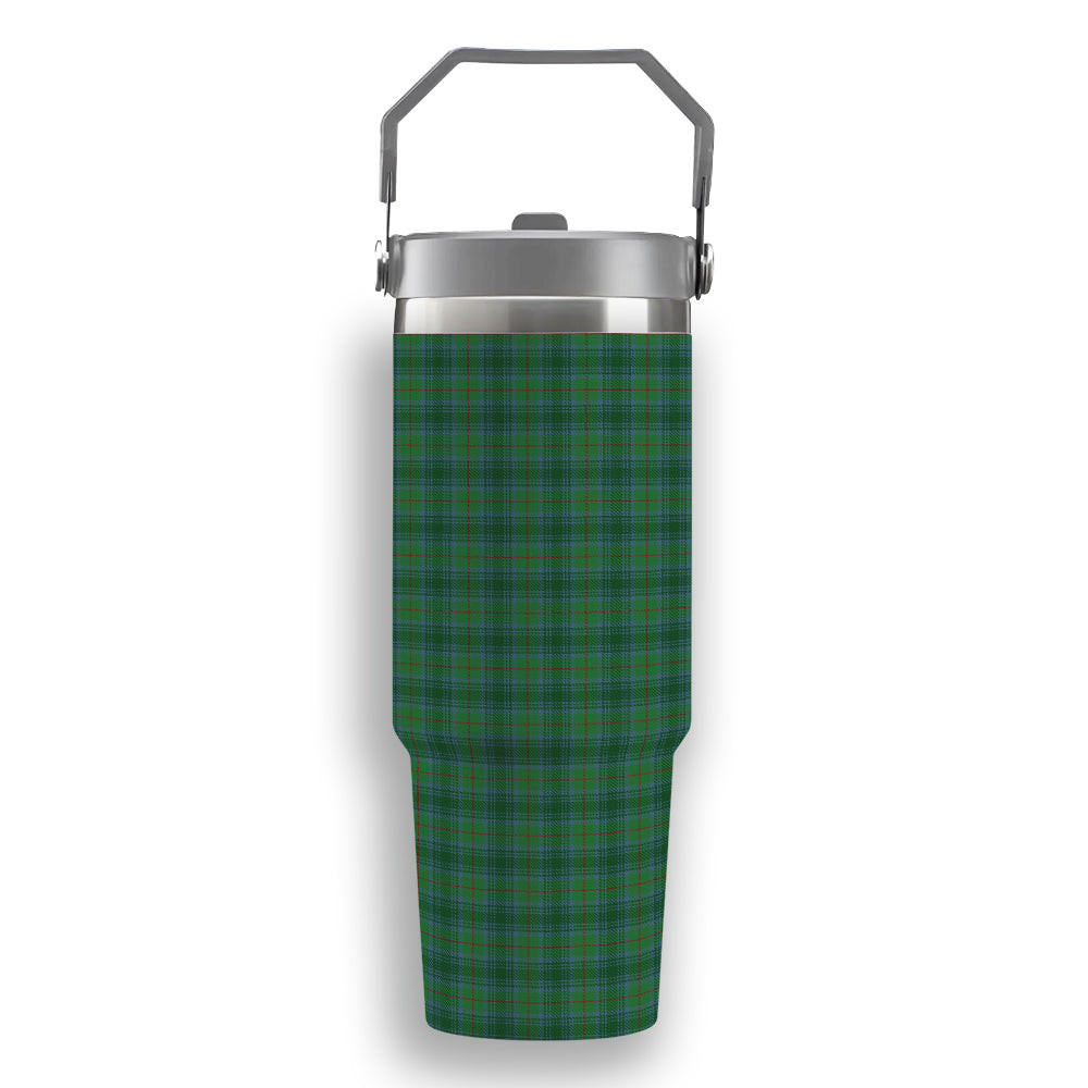 ScotsTee Shop Scottish Cranston Tartan Flip Straw Tumbler 20oz 30oz