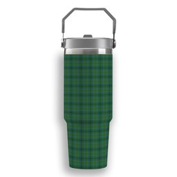 ScotsTee Shop Scottish Cranston Tartan Flip Straw Tumbler 20oz 30oz