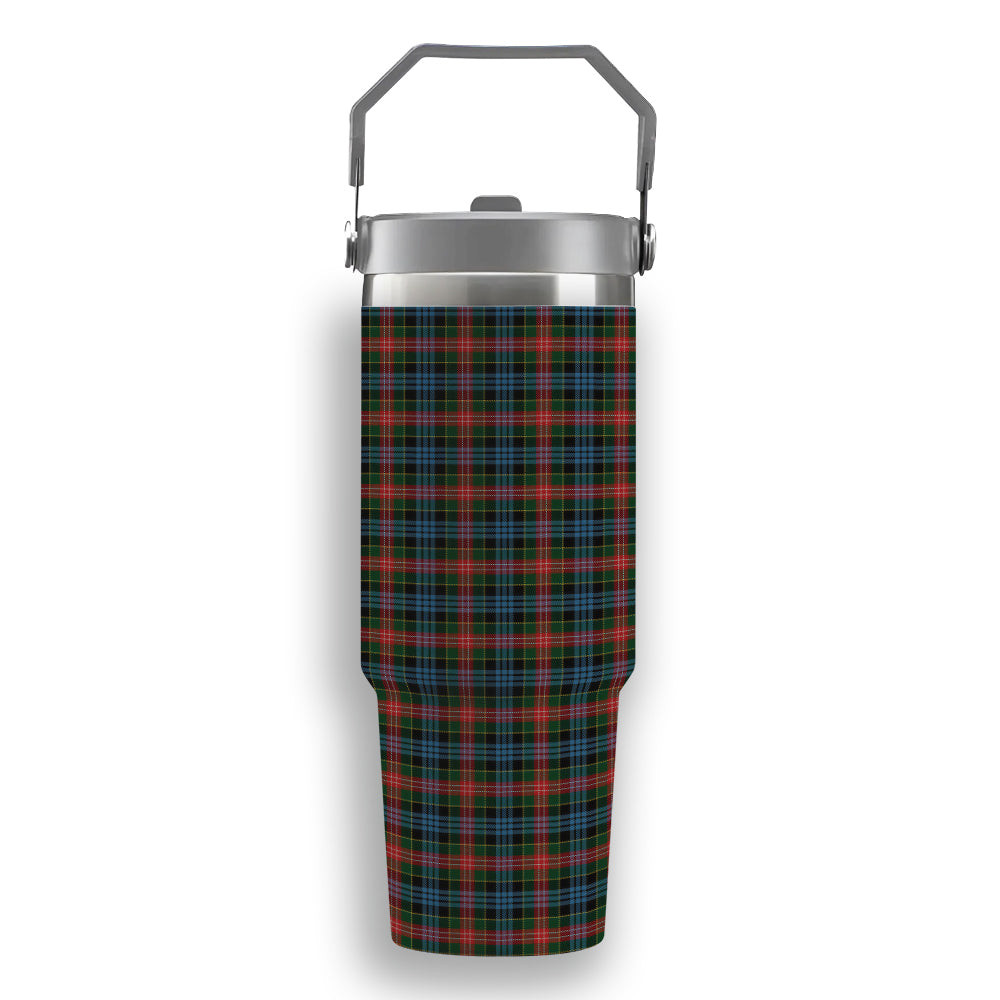 ScotsTee Shop Scottish Cumming 1831 Tartan Flip Straw Tumbler 20oz 30oz