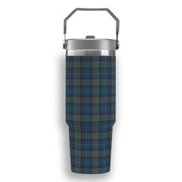 ScotsTee Shop Scottish Cochrane Hunting Modern Tartan Flip Straw Tumbler 20oz 30oz