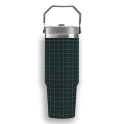 ScotsTee Shop Scottish Cathcart Tartan Flip Straw Tumbler 20oz 30oz