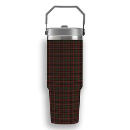 ScotsTee Shop Scottish Cumming 1850 Tartan Flip Straw Tumbler 20oz 30oz