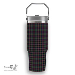 ScotsTee Shop Scottish Cameron Highlanders of Ottawa Tartan Flip Straw Tumbler 20oz 30oz