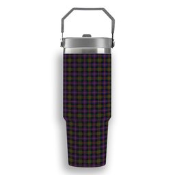ScotsTee Shop Scottish Chalmers Tartan Flip Straw Tumbler 20oz 30oz