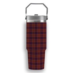 ScotsTee Shop Scottish Cameron of Locheil Original Tartan Flip Straw Tumbler 20oz 30oz