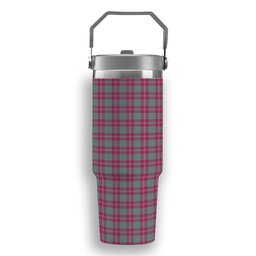 ScotsTee Shop Scottish Crawford Ancient Tartan Flip Straw Tumbler 20oz 30oz