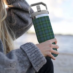ScotsTee Shop Scottish Cooper Ancient Tartan Flip Straw Tumbler 20oz 30oz