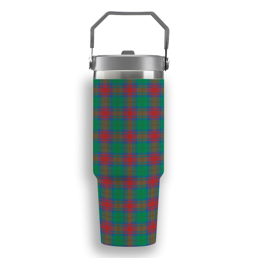 ScotsTee Shop Scottish Cranstoun Dress Ancient Tartan Flip Straw Tumbler 20oz 30oz