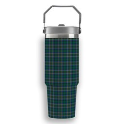 ScotsTee Shop Scottish Cockburn Modern Tartan Flip Straw Tumbler 20oz 30oz