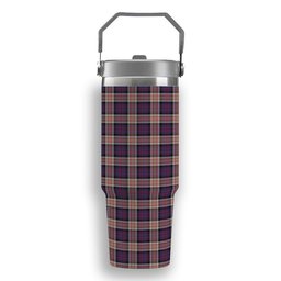ScotsTee Shop Scottish Carnegie 2 Tartan Flip Straw Tumbler 20oz 30oz