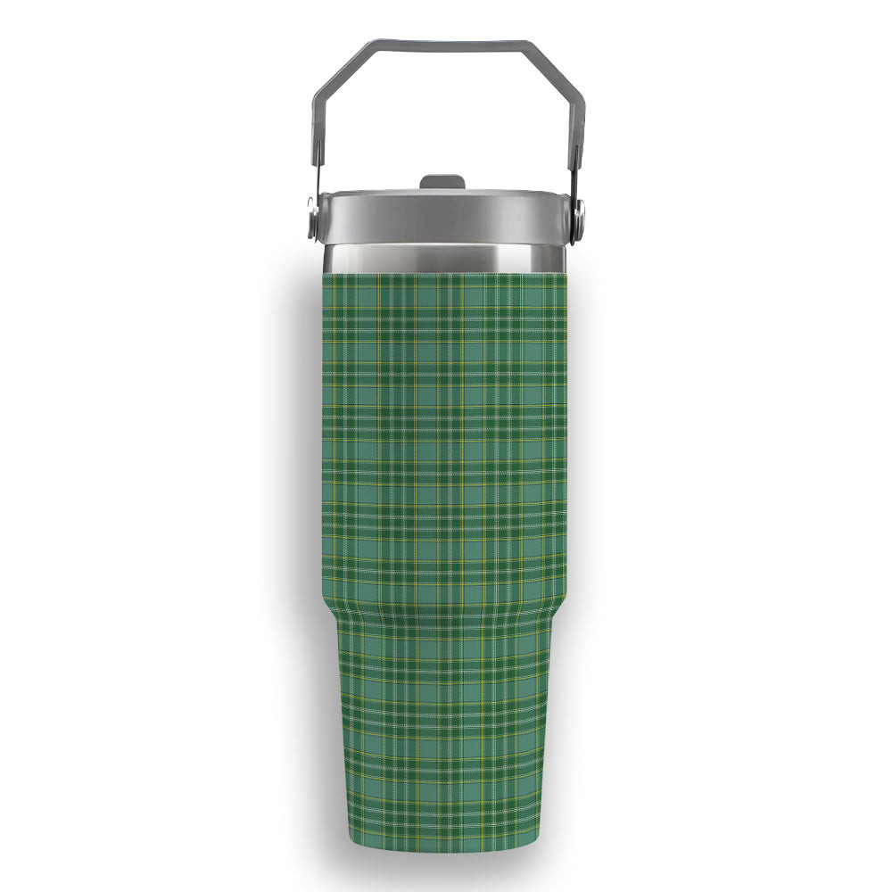 ScotsTee Shop Scottish Currie Modern Tartan Flip Straw Tumbler 20oz 30oz