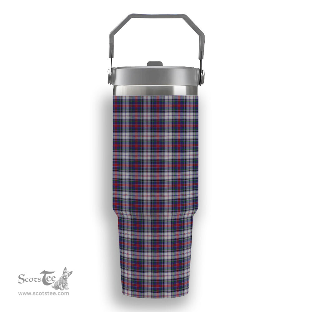 ScotsTee Shop Scottish Cooper Dress Dalgliesh 1 Tartan Flip Straw Tumbler 20oz 30oz