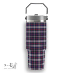 ScotsTee Shop Scottish Cooper Dress Dalgliesh 1 Tartan Flip Straw Tumbler 20oz 30oz