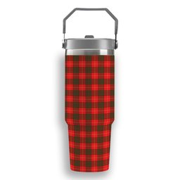ScotsTee Shop Scottish Cameron Modern Tartan Flip Straw Tumbler 20oz 30oz