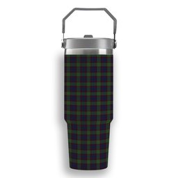ScotsTee Shop Scottish Cunningham Hunting Tartan Flip Straw Tumbler 20oz 30oz