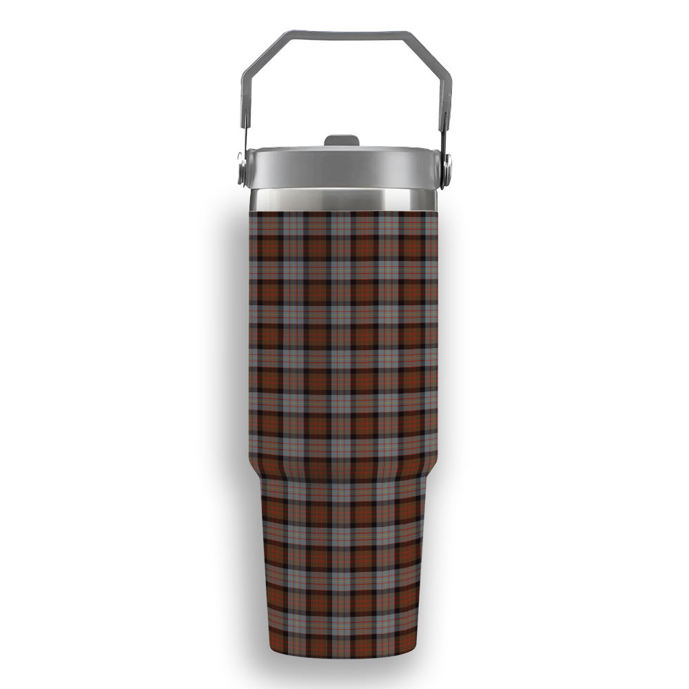 ScotsTee Shop Scottish Cameron Of Erracht Weathered Tartan Flip Straw Tumbler 20oz 30oz