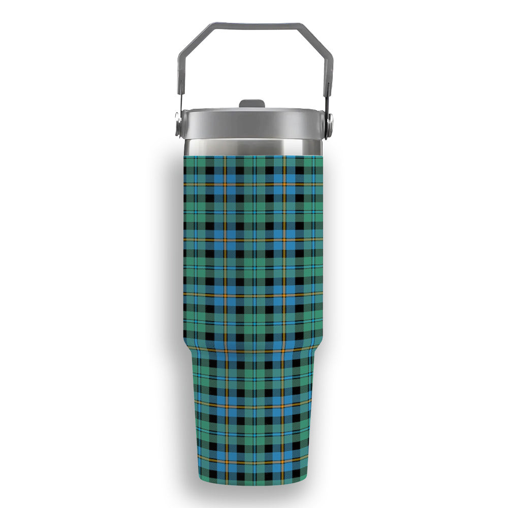 ScotsTee Shop Scottish Calder Ancient Tartan Flip Straw Tumbler 20oz 30oz