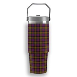 ScotsTee Shop Scottish Culloden Tartan Flip Straw Tumbler 20oz 30oz