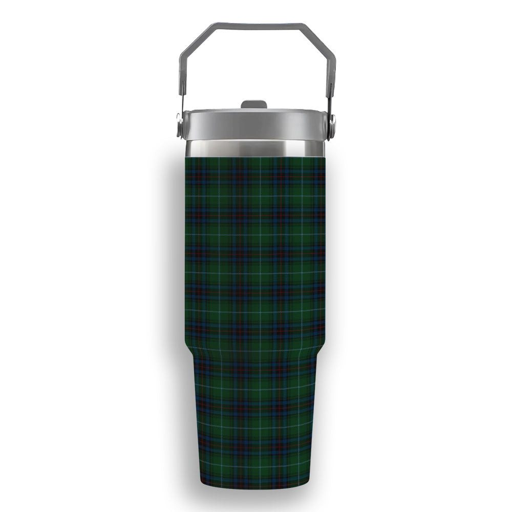 ScotsTee Shop Scottish Cash MacTavish Tartan Flip Straw Tumbler 20oz 30oz