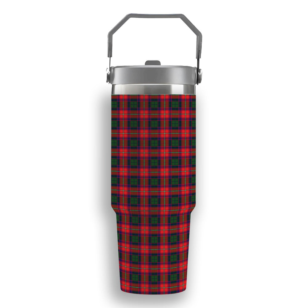 ScotsTee Shop Scottish Charteris Tartan Flip Straw Tumbler 20oz 30oz