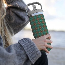ScotsTee Shop Scottish Gayre Ancient Tartan Flip Straw Tumbler 20oz 30oz