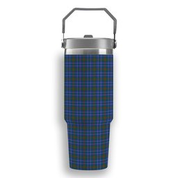 ScotsTee Shop Scottish Edmonstone Tartan Flip Straw Tumbler 20oz 30oz