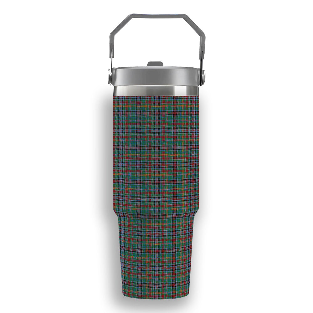 ScotsTee Shop Scottish Galbraith Old Ancient Tartan Flip Straw Tumbler 20oz 30oz