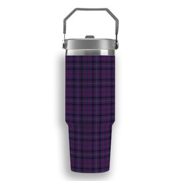 ScotsTee Shop Scottish Dundonald Tartan Flip Straw Tumbler 20oz 30oz